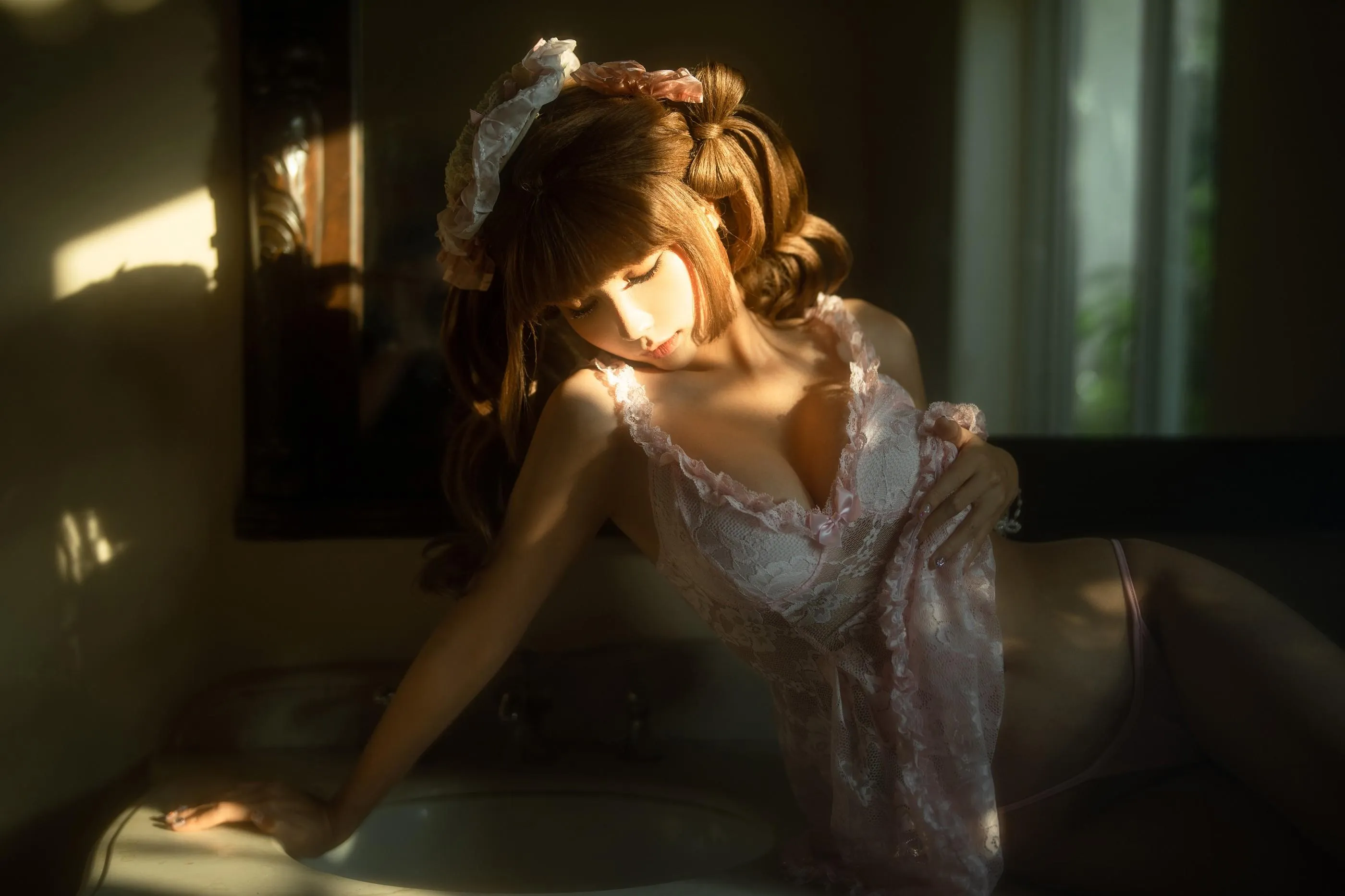 蠢沫沫 – NO.276 2024年02月合集-T1《镜》 [40P]插图